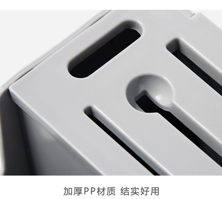 Plastic Kitchen Knife Inserting Storage Rack Chopstick and Spoon Storage Rack Toolframe Kitchen Knife Rack Knife Holder