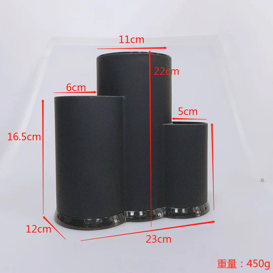 Kitchen Knife Storage Rack Kitchen Knife Storage Rack Wave Pattern Lid Draining Knife Holder