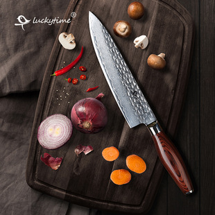 Damascus Pattern Steel Kitchen Knife German Stainless Steel Kitchen Knife Sushi Home Western Chef Knife Super Fast Sharp