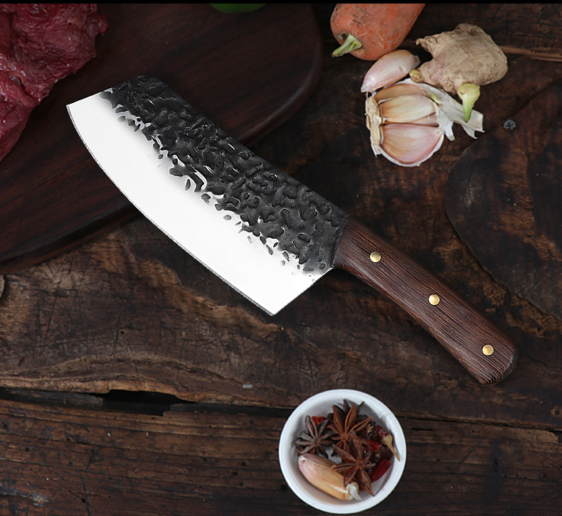 Cleaver Slicing Knife Kitchen Household Forging Meat Cutting Slaughter Kitchen Knife Vintage Forging Small Kitchen Knife Cleaver Slicing Knife Kitchen Household Forging Meat Cutting Slaughter Kitchen Knife Vintage Forging Small Kitchen Knife