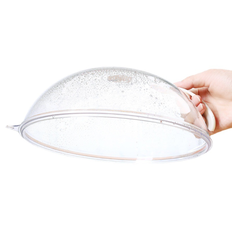 Microwave Oven Heating Hot Dish Cover Exclusive Cover Splash-Proof Oil-Proof Fresh Cover High Temperature Resistant Thermal Insulation Food Cover Food Grade