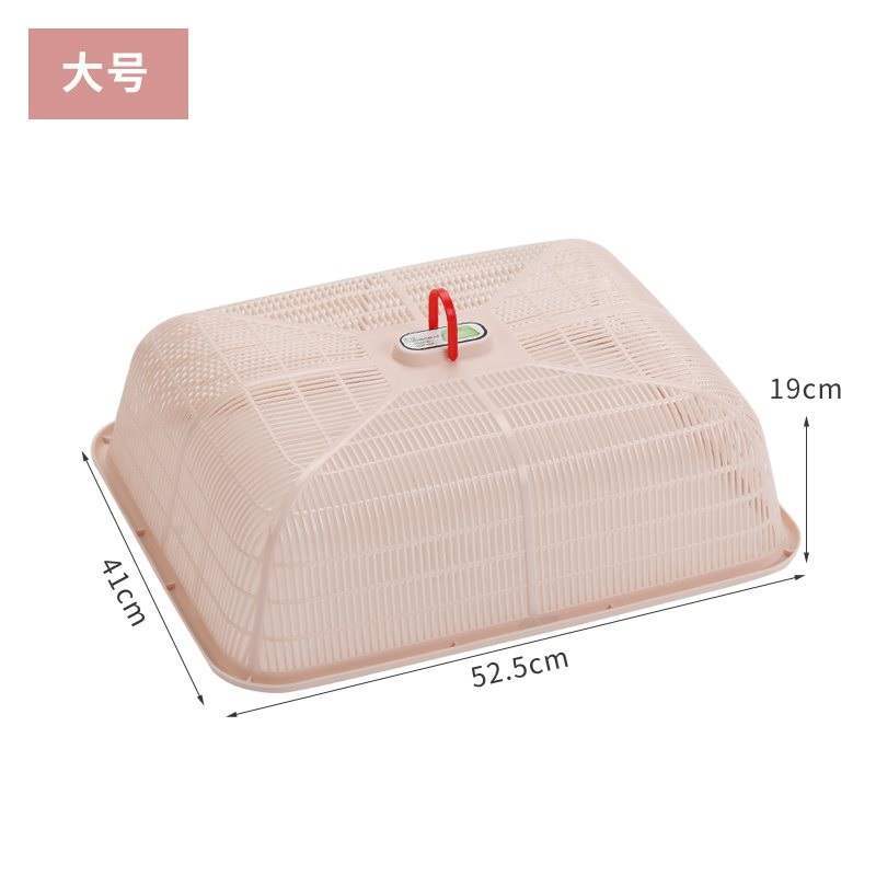 Household table leftovers with stainless steel cover top breathable dish cover table cover insect-resistant European style dishes