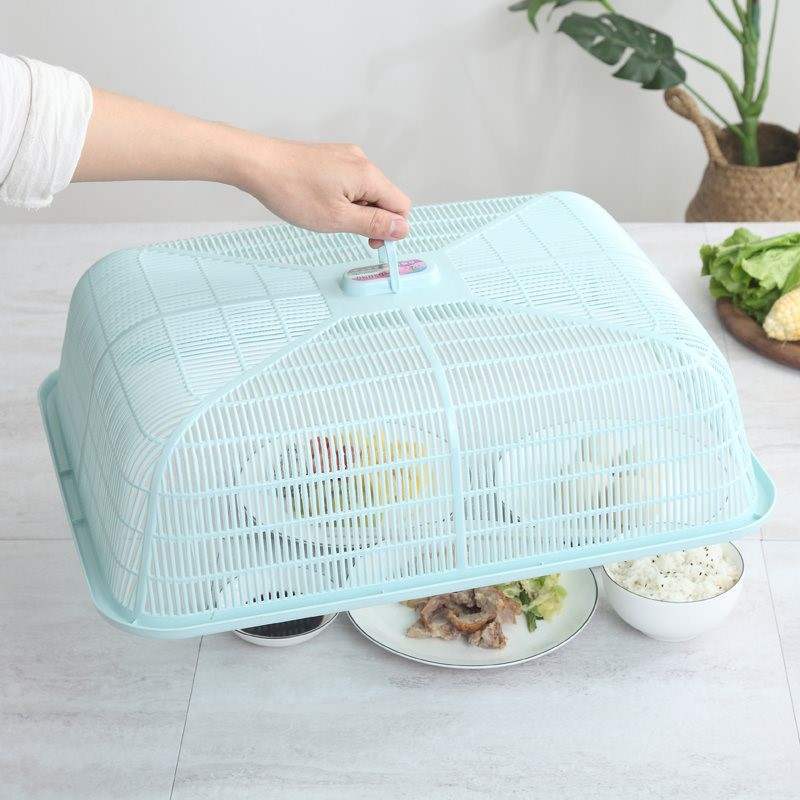Household table leftovers with stainless steel cover top breathable dish cover table cover insect-resistant European style dishes