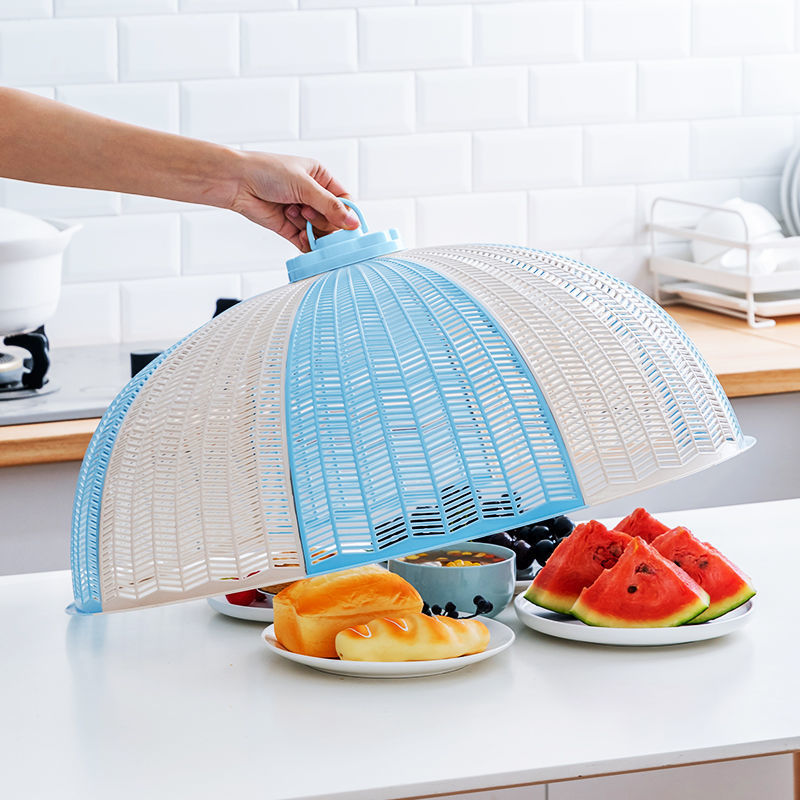 Cover Breathable Anti Fly Anti-Mosquito plus-Sized Small Ventilated Dish Food Table Encryption Bowl One Piece Dropshipping