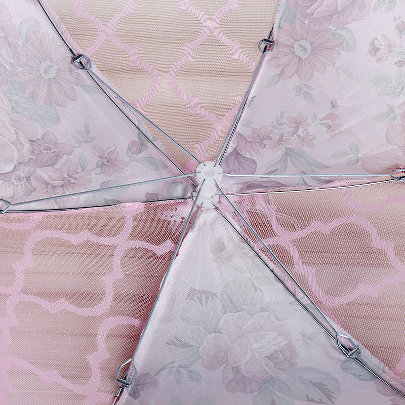 Natural Home 2019 Hot 20-Inch Lace Folding Vegetable Cover Dining Table Fly-Proof Food Cover Dust Cover Factory Wholesale