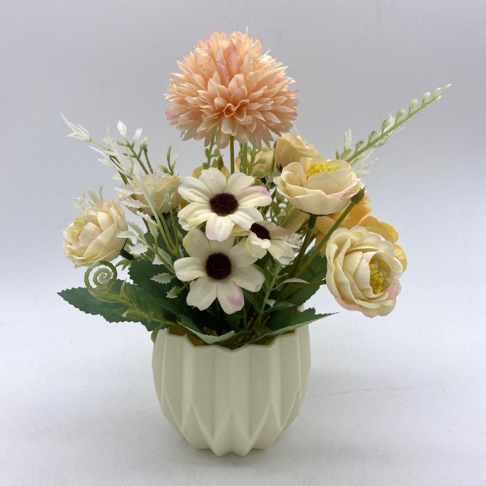 Fake Decoration Living Room Decoration Imitation Silk Small Pot Plant Bedroom Coffee Table Top Set Room Decorations Fake Decoration Living Room Decoration Imitation Silk Small Pot Plant Bedroom Coffee Table Top Set Room Decorations