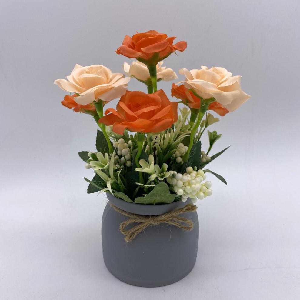 Fake Decoration Living Room Decoration Imitation Silk Small Pot Plant Bedroom Coffee Table Top Set Room Decorations Fake Decoration Living Room Decoration Imitation Silk Small Pot Plant Bedroom Coffee Table Top Set Room Decorations