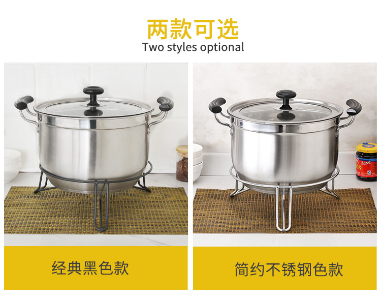 A substitute amazon kitchen supplies pan holder web celebrity insulated table stainless steel soup pan mat wholesale
