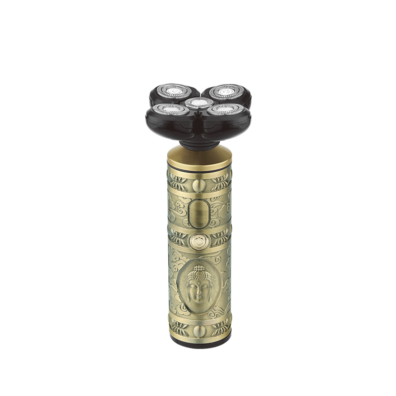 Cross-Border Factory Direct Supply Shaver KM-6711 Full Metal Body Five-Blade Waterproof Shaver Shaver