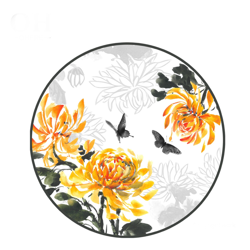 High Bone Porcelain Plate Ceramic Tableware Ceramic Plate Hotel Table Setting Cake Fruit Plate Daily Tableware Large Tray