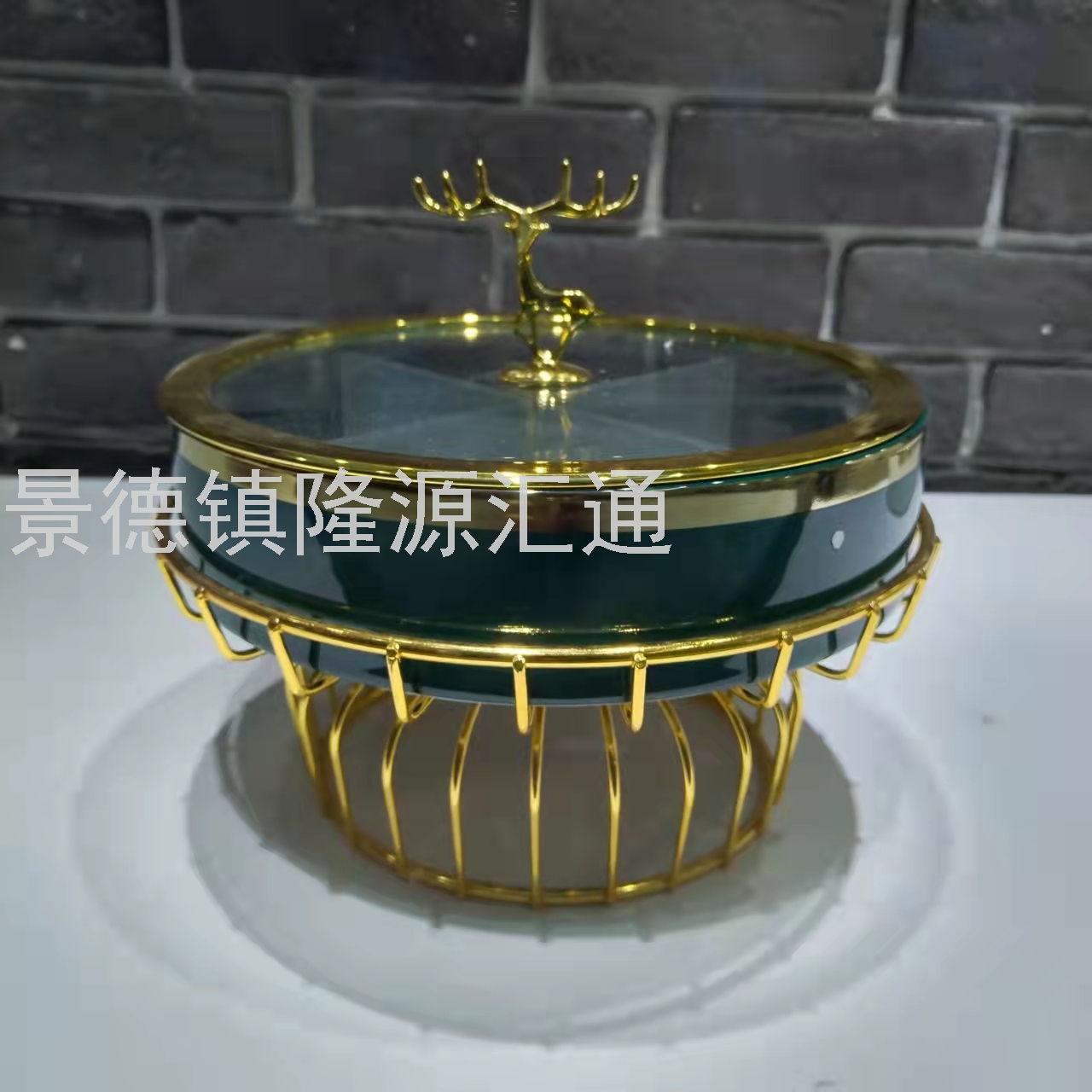 Nut Plate Color Glaze Baking Tray Ceramic Bowl Tableware Spare Parts Ceramic Plate Jingdezhen Fruit Plate Dim Sum Plate