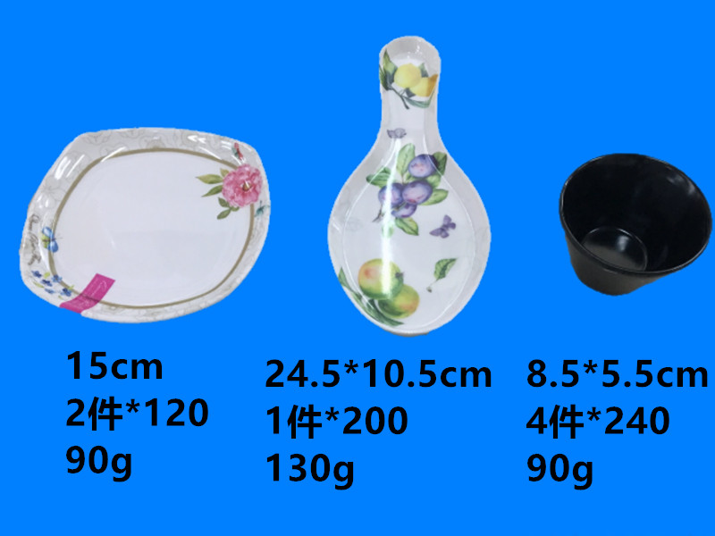 Melamine tableware Melamine plate bowl style exquisite price discount full cabinet package discount
