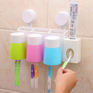 Simple U-type wall - mounted Object hook with 4-hook storage Rack Home Creative multi-purpose key hook