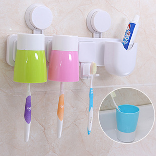 Simple U-type wall - mounted Object hook with 4-hook storage Rack Home Creative multi-purpose key hook