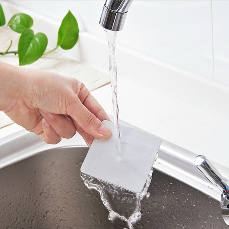 sticky hook wall magic stick shower bottle hanger shelf shampoo hand sanitizer wall wall manufacturer Seamless Hook