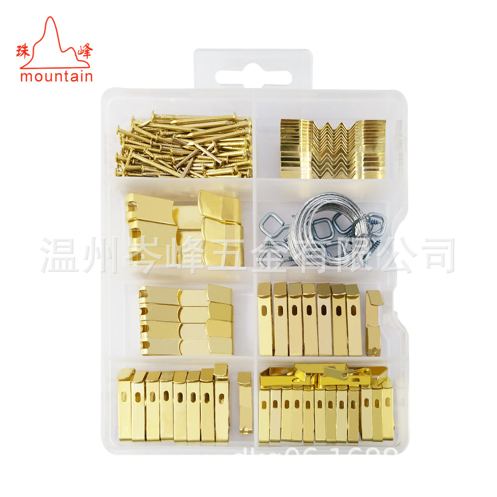 nail copper cap Hook European Hook combination Picture frame hanging hook Accessories Hook Seamless nail copper cap hook