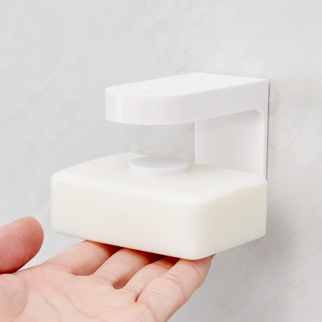 Millet product magnetic soap rack soap box bathroom wall type wall hanging soap rack soap stick hook