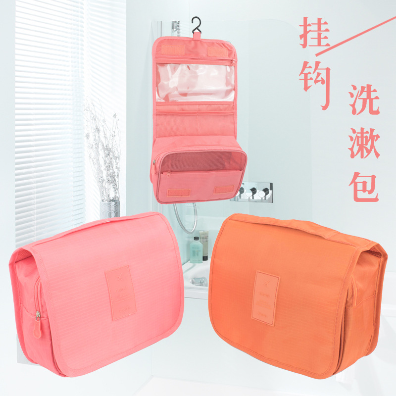 New waterproof travel hanging hook wash gargle bag Large capacity cosmetic bag multi-function wash gargle bag