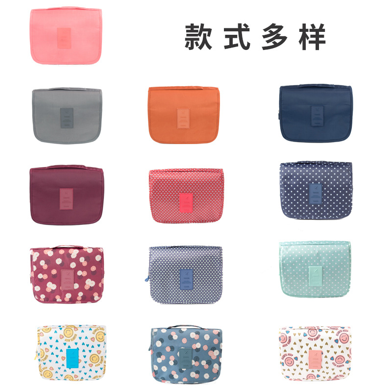 New waterproof travel hanging hook wash gargle bag Large capacity cosmetic bag multi-function wash gargle bag