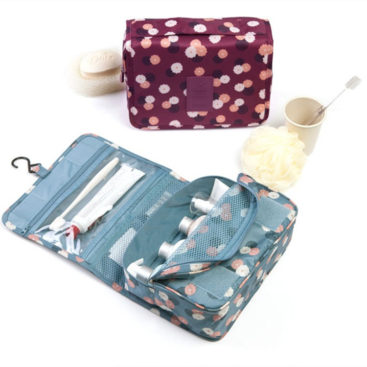 New waterproof travel hanging hook wash gargle bag Large capacity cosmetic bag multi-function wash gargle bag