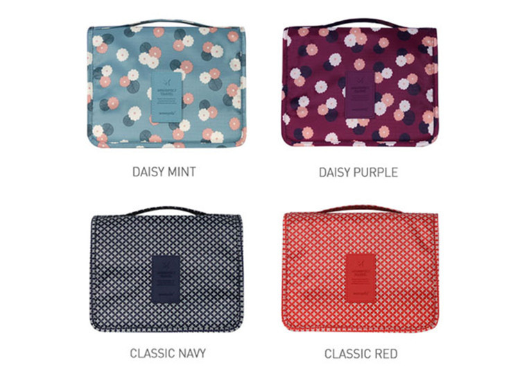 New waterproof travel hanging hook wash gargle bag Large capacity cosmetic bag multi-function wash gargle bag
