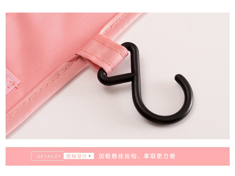 travel large capacity wash gargle bag portable business trip with men's and women's hook wash gargle bag makeup bag