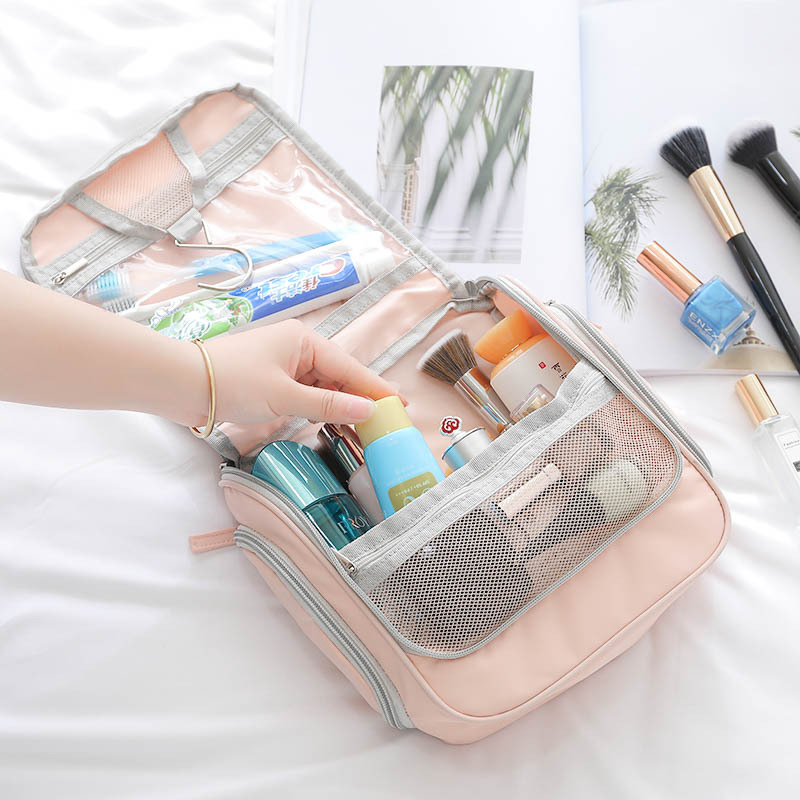 New hook wash bag large capacity portable travel waterproof makeup bag travel small package manufacturers direct