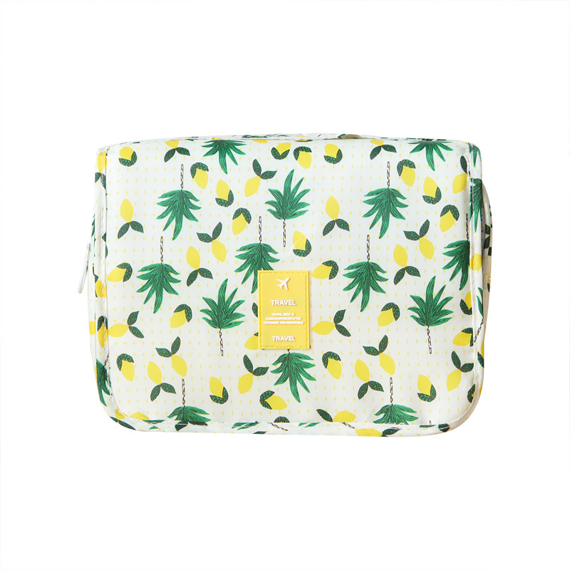 New twill waterproof travel folding bag portable business trip hand hook wash bag