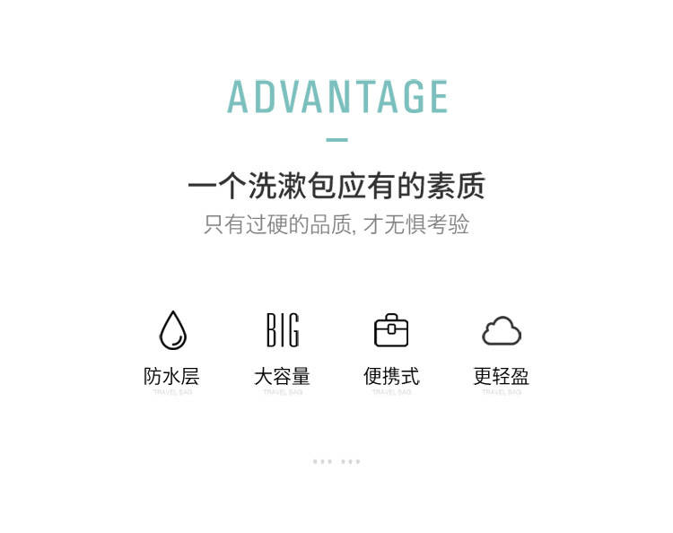 New twill waterproof travel folding bag portable business trip hand hook wash bag New twill waterproof travel folding bag portable business trip hand hook wash bag