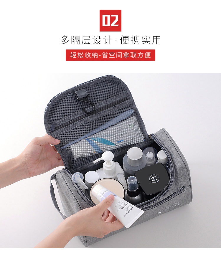 travel men hook wash gargle bag cationic waterproof Korean version of the toiletry and toiletry bag large capacity travel men hook wash gargle bag cationic waterproof Korean version of the toiletry and toiletry bag large capacity