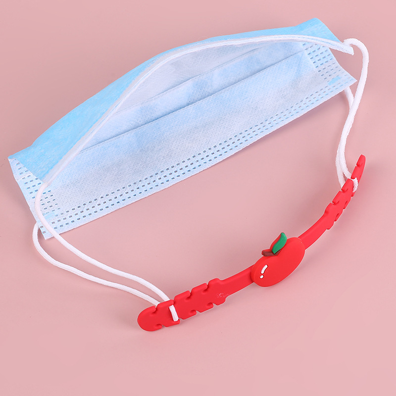 New creative PVC Cartoon Children&#039;s Mask Adjustment Hook Mask rope ear Hanging Adjustment belt