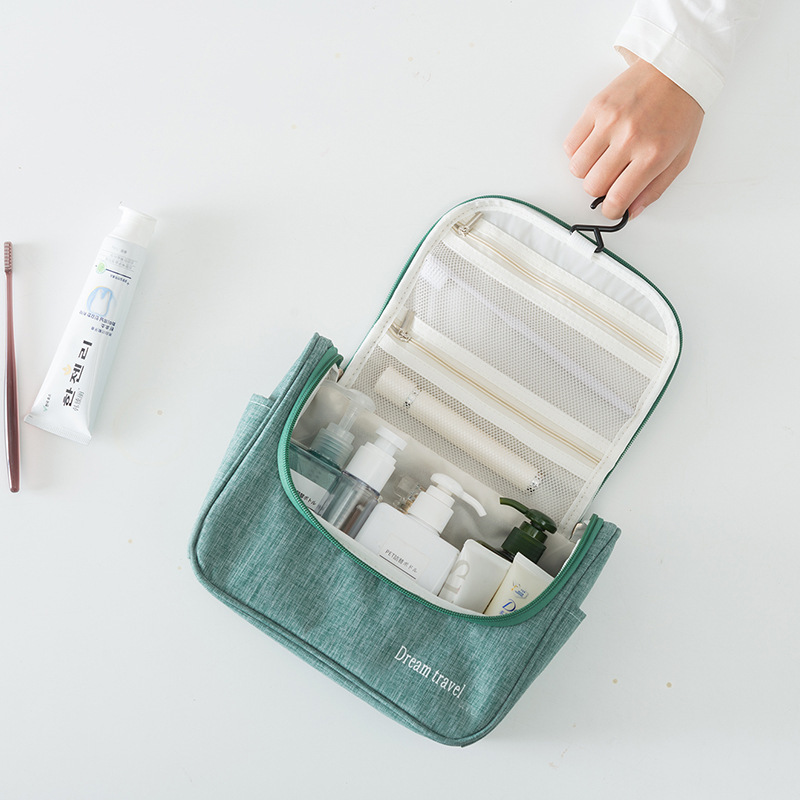 Travel waterproof cationic hook toiletries bag home toiletries toiletries bag beauty finishing bag