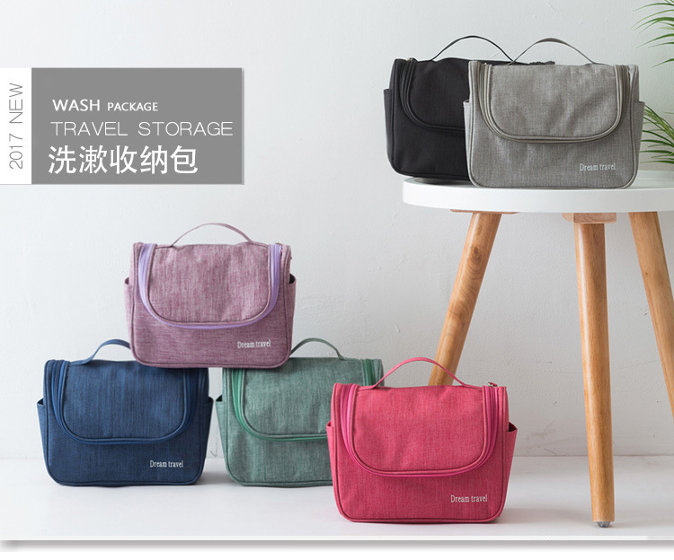 Travel waterproof cationic hook toiletries bag home toiletries toiletries bag beauty finishing bag Travel waterproof cationic hook toiletries bag home toiletries toiletries bag beauty finishing bag