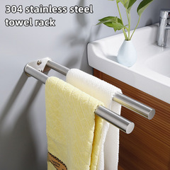 Kitchen and bathroom non staple metal coat and hat hook creative sticky hook stainless steel non punch hook single hook