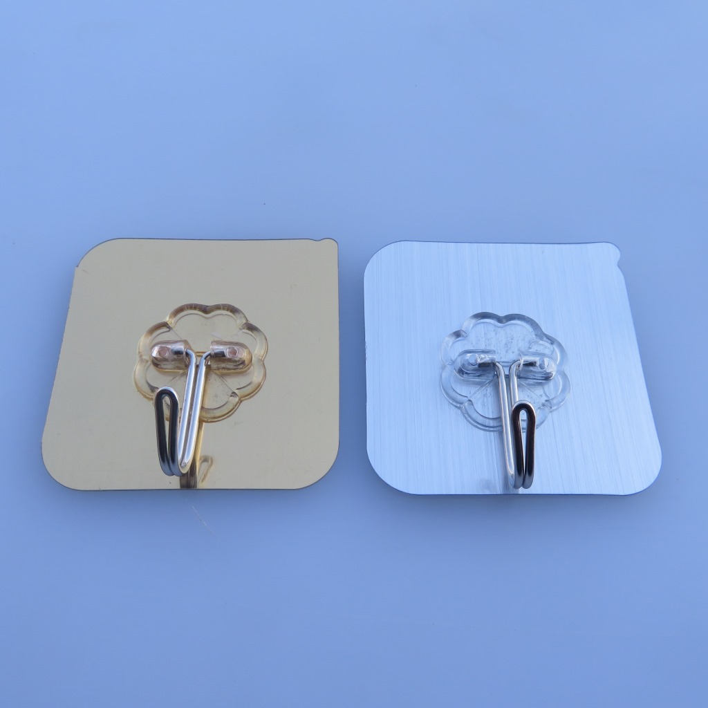 The Six centimeters brushed silver hook small hook strong adhesive hook taobao express magic stick hook factory The Six centimeters brushed silver hook small hook strong adhesive hook taobao express magic stick hook factory