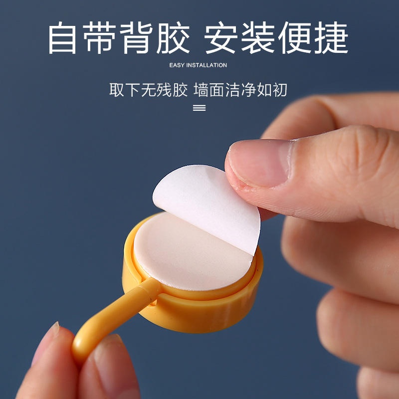 Decoration Stick Stick without hole wall Stick small hook hanging Wall Creative Nordic Simple