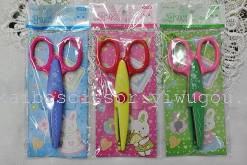 Factory direc stainless steel cutting craft scissors SCHOOL 6005A