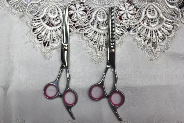 Kaibo all steel hair scissors, stainless steel tooth scissors barber scissors kb763-1 gift box Kaibo all steel hair scissors, stainless steel tooth scissors barber scissors kb763-1 gift box