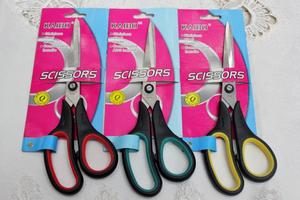 Factory direct cable brand rubber stainless steel scissors scissors, tailors scissors KB801