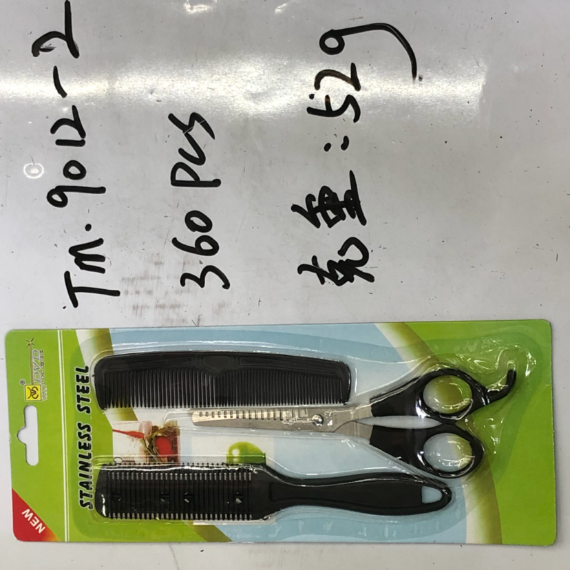 TM. 9012 hairdressing set scissors