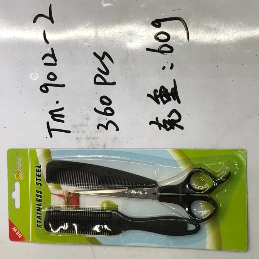 TM. 9012 hairdressing set scissors