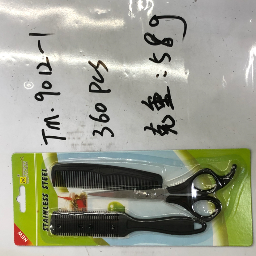 TM. 9012 hairdressing set scissors