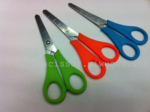 Factory direct cable KAIBO scissors cut student scale shear shear KB258 nail Card Office
