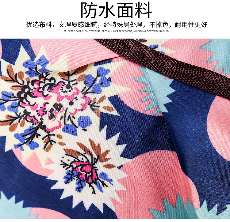 Wholesale Classic Versatile Handheld Heat Bag for Lunch Inner Space Large Multi-Layer Storage Bag Waterproof Oxford Triple Zipper