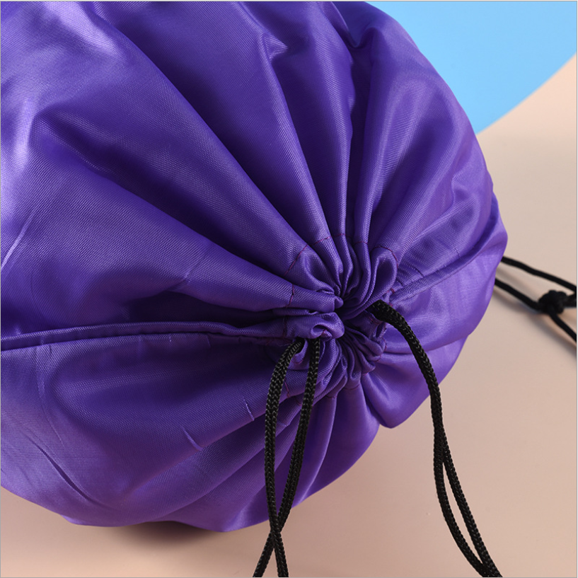 Dacron 420 full version of thermal transfer printing knapsack drawstring bundle pocket storage bag for professional printing
