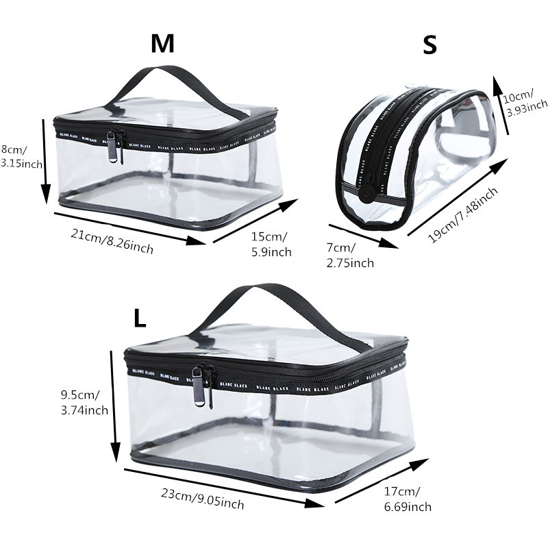 Fatih Travel storage Bag Wash bag men&#039;s makeup bag holding bag Women&#039;s waterproof transparent portable finishing bag