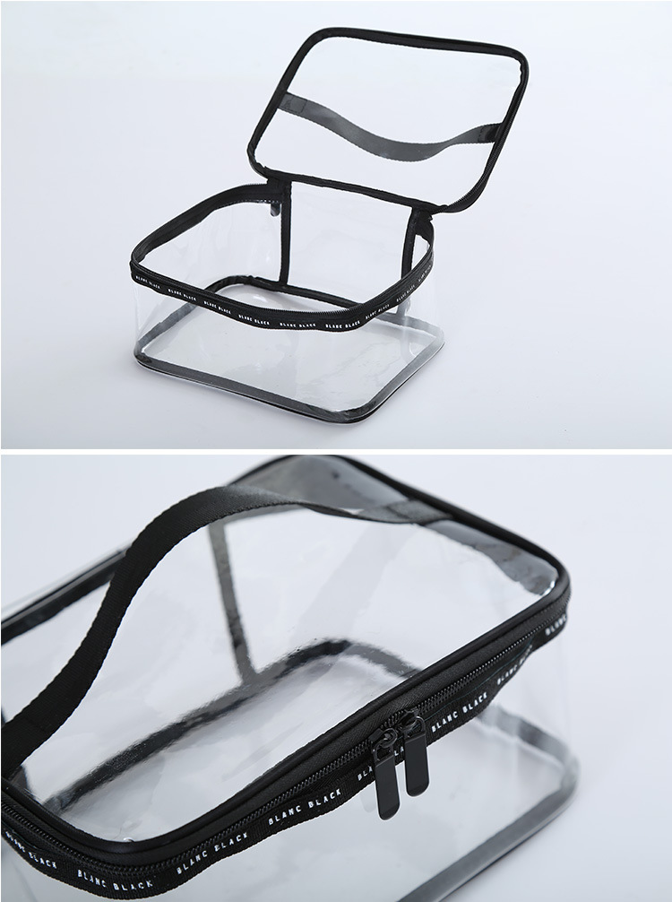 Fatih Travel storage Bag Wash bag men's makeup bag holding bag Women's waterproof transparent portable finishing bag