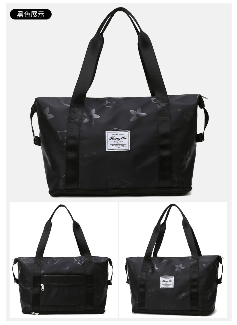 Expansion Short-Distance Portable Travel Bag Handbag Large Capacity Storage Bag Shoulder Bag Women's Sports Yoga Fitness Bag Expansion Short-Distance Portable Travel Bag Handbag Large Capacity Storage Bag Shoulder Bag Women's Sports Yoga Fitness Bag