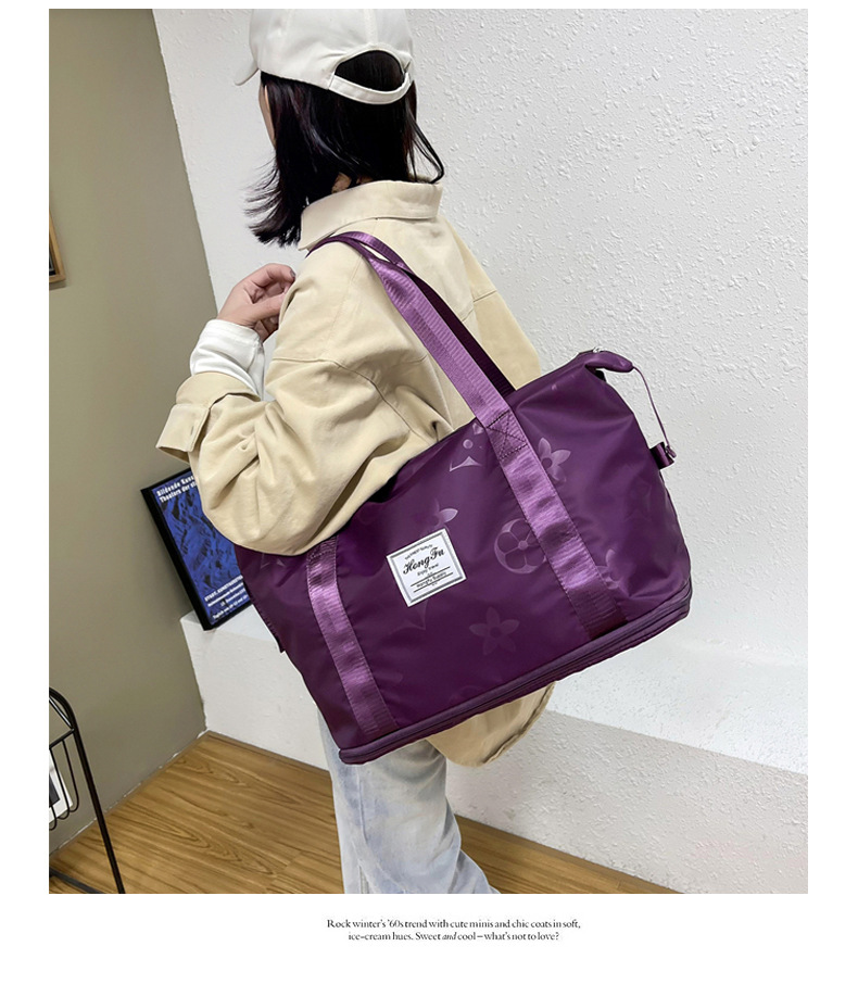Expansion Short-Distance Portable Travel Bag Handbag Large Capacity Storage Bag Shoulder Bag Women's Sports Yoga Fitness Bag Expansion Short-Distance Portable Travel Bag Handbag Large Capacity Storage Bag Shoulder Bag Women's Sports Yoga Fitness Bag