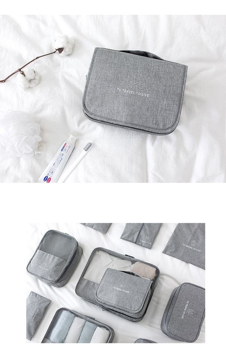 Travel Life cross-border new linked wash bag Travel multi-functional storage bag waterproof cosmetic bag wholesale